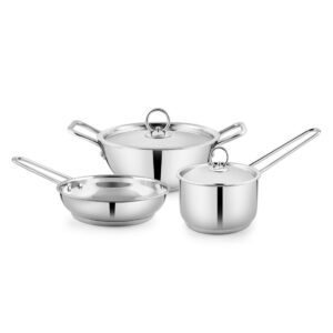 Saucepan Frypan Kadhai Set